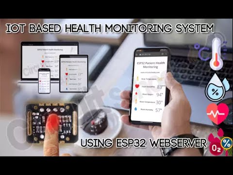 IOT based Health monitoring system on ESP32 Webserver