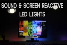 Sound Reactive RGB LED strip with ESP8266 with screen reactive