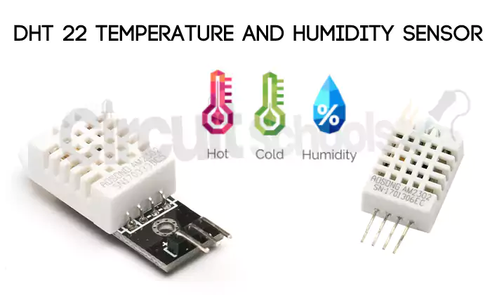 DHT22 temperature and humidity sensor in detail