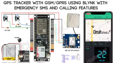 GPS Tracker with GSM and GPRS using blynk with SMS and calling features