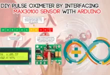 DIY Pulse Oximeter by interfacing MAX30100 sensor with Arduino