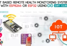 IoT based remote health monitoring system using Arduino IoT Cloud