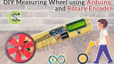 DIY Measuring Wheel using Arduino and Rotary Encoder