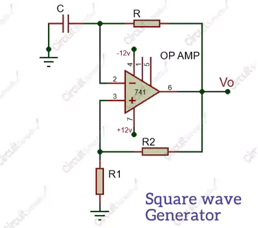 square wave generator circuit diagram